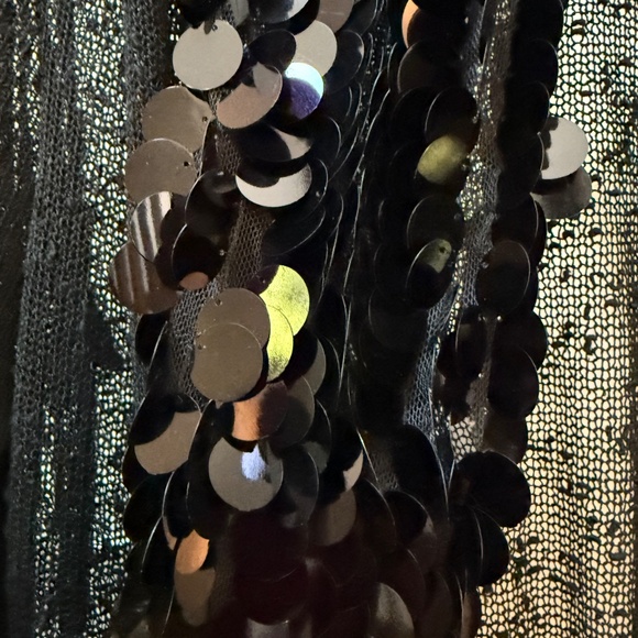 Vintage Alberto Makali  sheer elegant sequinned Cardigan - Picture 11 of 12